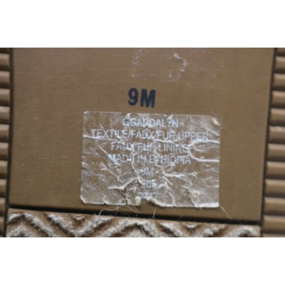 Guess Alta-X Womens Sz 9 M Faux Fur Lined Cold Weather Ankle Buckle Boots Brown - Picture 6 of 9